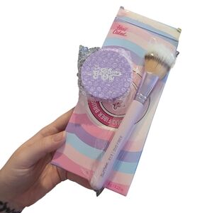 Half Caked In Bloom Blush and Duo Fiber Brush Set